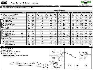 406 - Brno - Ivančice - pracovní dny