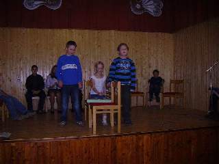 Vystoupení žáků: