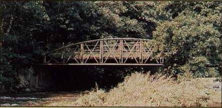 Použil jej k přemostění řeky Oslavy, jako součást nově vybudované cesty ve skalách směrem na Senorady. Most se z řeky Jihlavy tedy přestěhoval na řeku Oslavu.