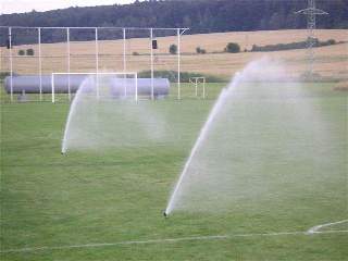 Zavlažovací zařízení v akci: