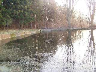 Sudický rybník, vodárna.