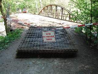 Odkrytí tělesa mostu