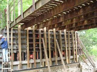 Montáž bednění 1