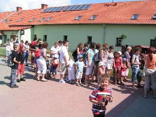 Před ZOO ve Vyškově nás čekala dlouhá fronta.