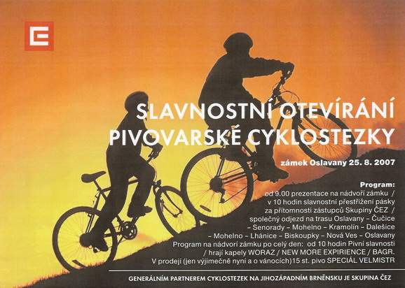 Otvírání Pivovarské cyklostezky