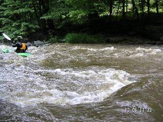 Fotit z lodi však většinou šlo jen ty mírnější úseky..