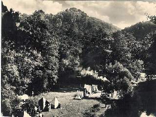 Tábor na řece Oslavě u Senorad: