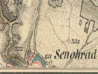 Mapy z dob císaře Františka Josefa: