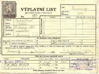 Výplatní list