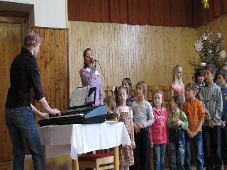 Zazpívala i Anežka: