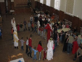 Pro děti bylo nachystáno mnoho soutěží a her: