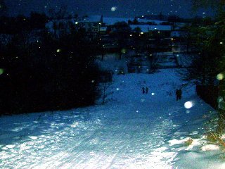 Tradiční sáňkovací svah Kavalečka: