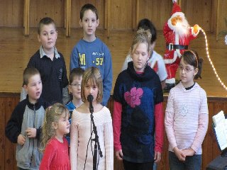 Besídka dětí ze základní školy: