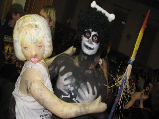 ..první cenu si díky svému povedenému předtančení zasloužili domorodci ze Senohrad..