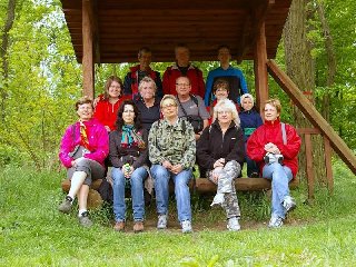 Kompletni sestava vsech ucastniku pochodu.