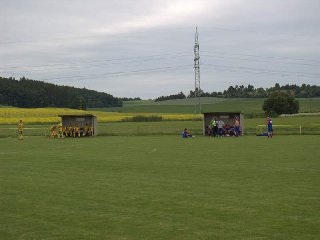 Přestávka po odehraných 35 minutách.