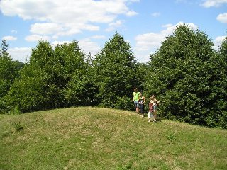 Saint florian na valu bývalé tvrze Senorady.
