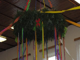 Senoradský hodovní věnec.