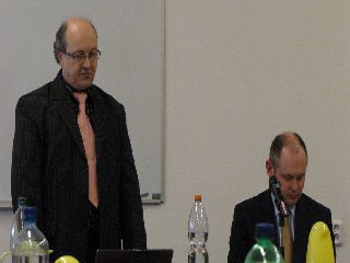 Předávání cen řídil předseda krajské poroty pan Jan Forbelský.