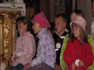 Nejmenší u oltáře: