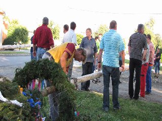 Upevnění tažných lan: