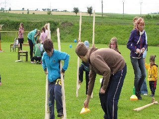 Chůze na chůdách: