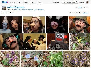 FLICKR SENORADY: Na kvalitní fotografie z okolí obce ve vysokém rolišení je zaměřen Flickr Senorady. Vytvořte si svůj účet Flickr, nahrávejte fotografie a ty nejlepší publikujte ve společné skupině "Galerie Senorady".