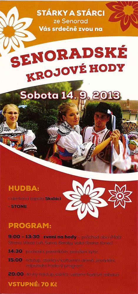 Hody 2013 - pozvánka