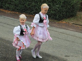 Malé hodovnice v průvodu: