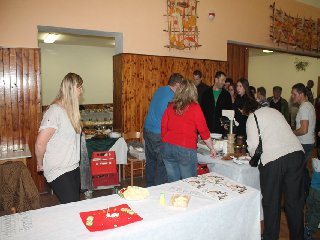 Ochutnávka a prodej sýrů: