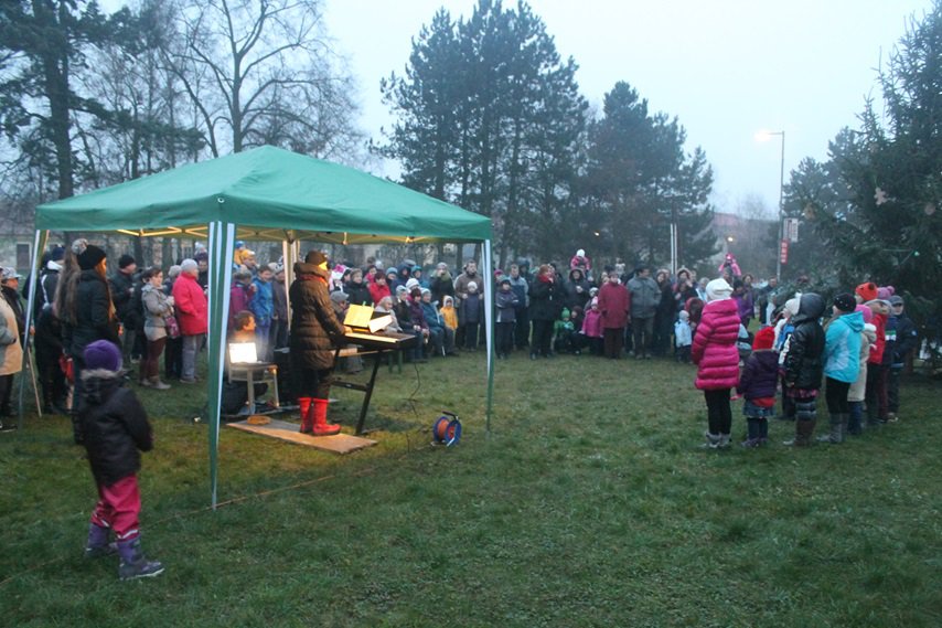 Vánoční strom a Mikuláš