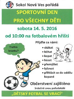 Sportovní den Nová ves