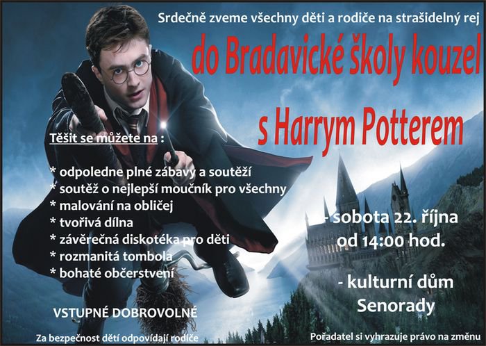 Pozvánka - Strašidelný rej 2016