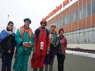 Tříkrálová koleda v elektrárně Dukovany