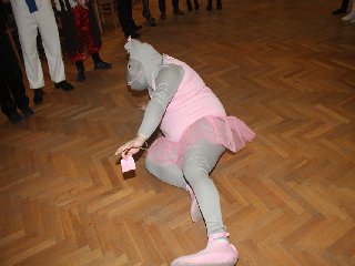 Druhá maska trochu trucovala, protože to v rozstřelu o hroší chlup prohrála. 