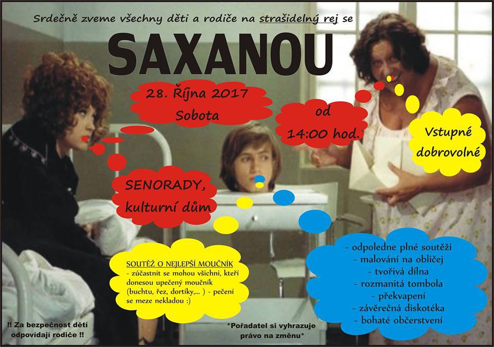 Strašidelný rej 2017 - pozvánka