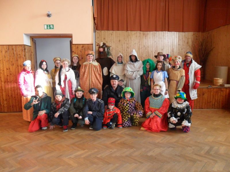 Ostatky 2018-průvod obcí