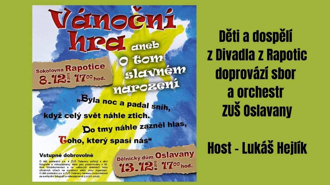 Pozvání pro děti i dospělé