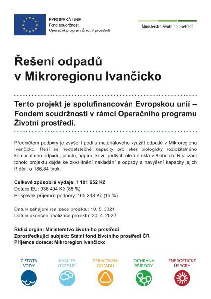 Řešení odpadů - zapojení do projektu