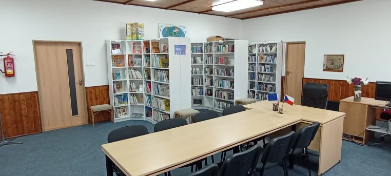 Publicita projektu - knihovna renovace a vybavení