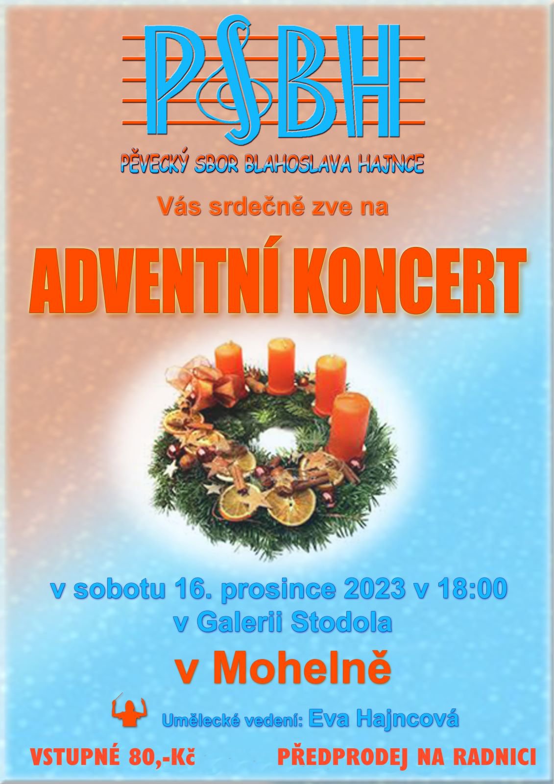 Pozvání na adventní koncert