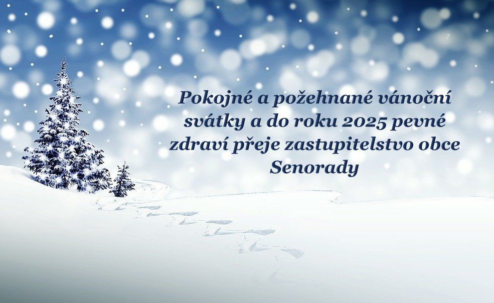 Vánoční přání občanům