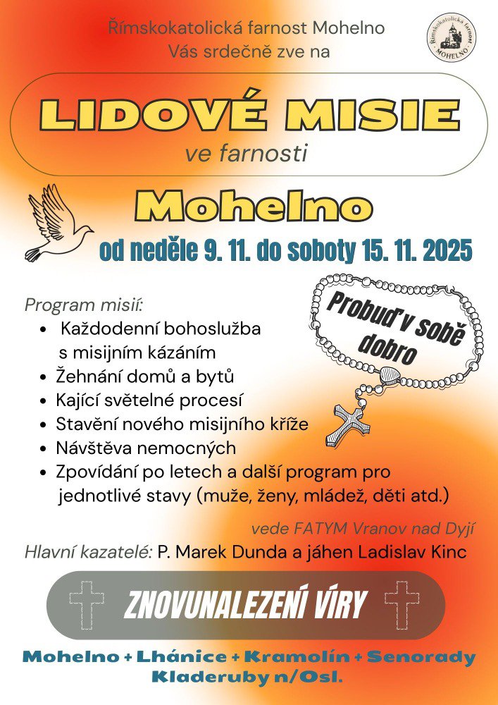 Lidové misie v naší farnosti