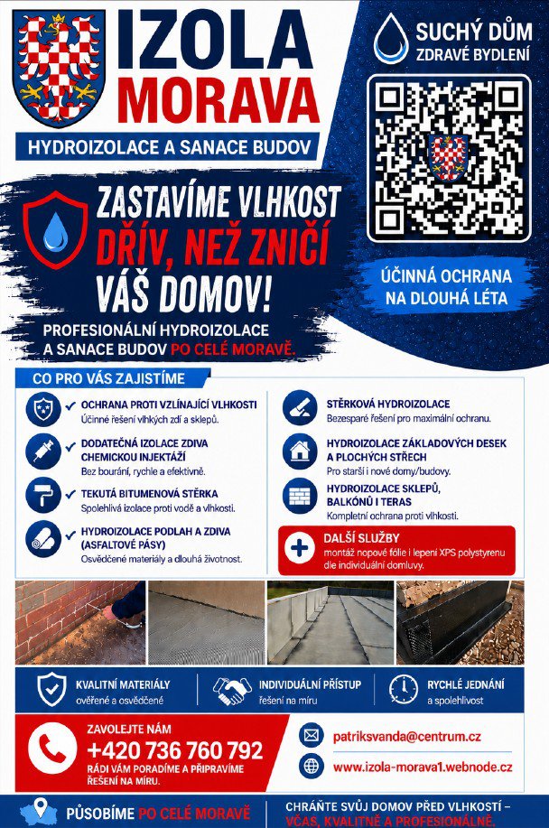 Nabídka IZOLA Morava