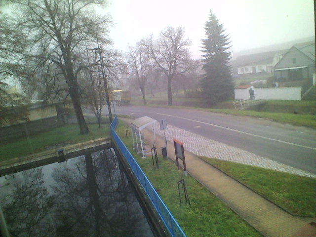 Aktuální pohled do obce Senorady a okolí